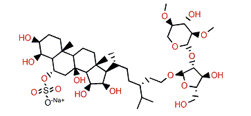 Halityloside H 6-O-sulfate